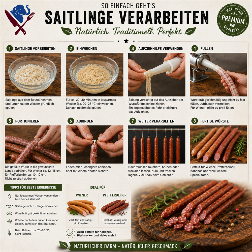 Saitlinge"Brilliant" 22/24 füllfertig im Beutel 91,4m