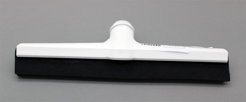 Wasserschieber 32 cm, 2 lippig weiß / schwarz 320x35x80 mm