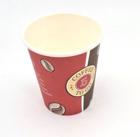 Kaffeebecher "Coffee to go" 0,2 Liter 50 Stück