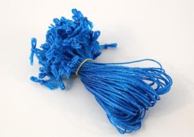 Wurstschlaufen blau 100 Stk.