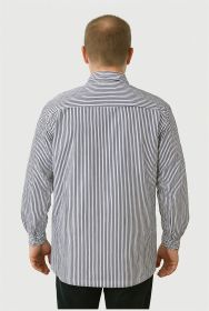 Fleischerbluse "Kassel" Stoff B 1/1 Arm Gr. 62