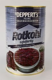 Rotkohl tafelfertig 4250 ml Dose