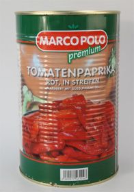 Paprikatomatenstreifen rot 4250 ml Dose